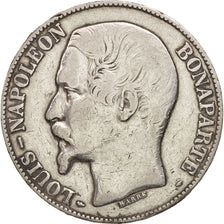 Frankreich, Napoléon III, 5 Francs, 1852, Paris, S+, Silber,KM:773.1,Gadoury 726