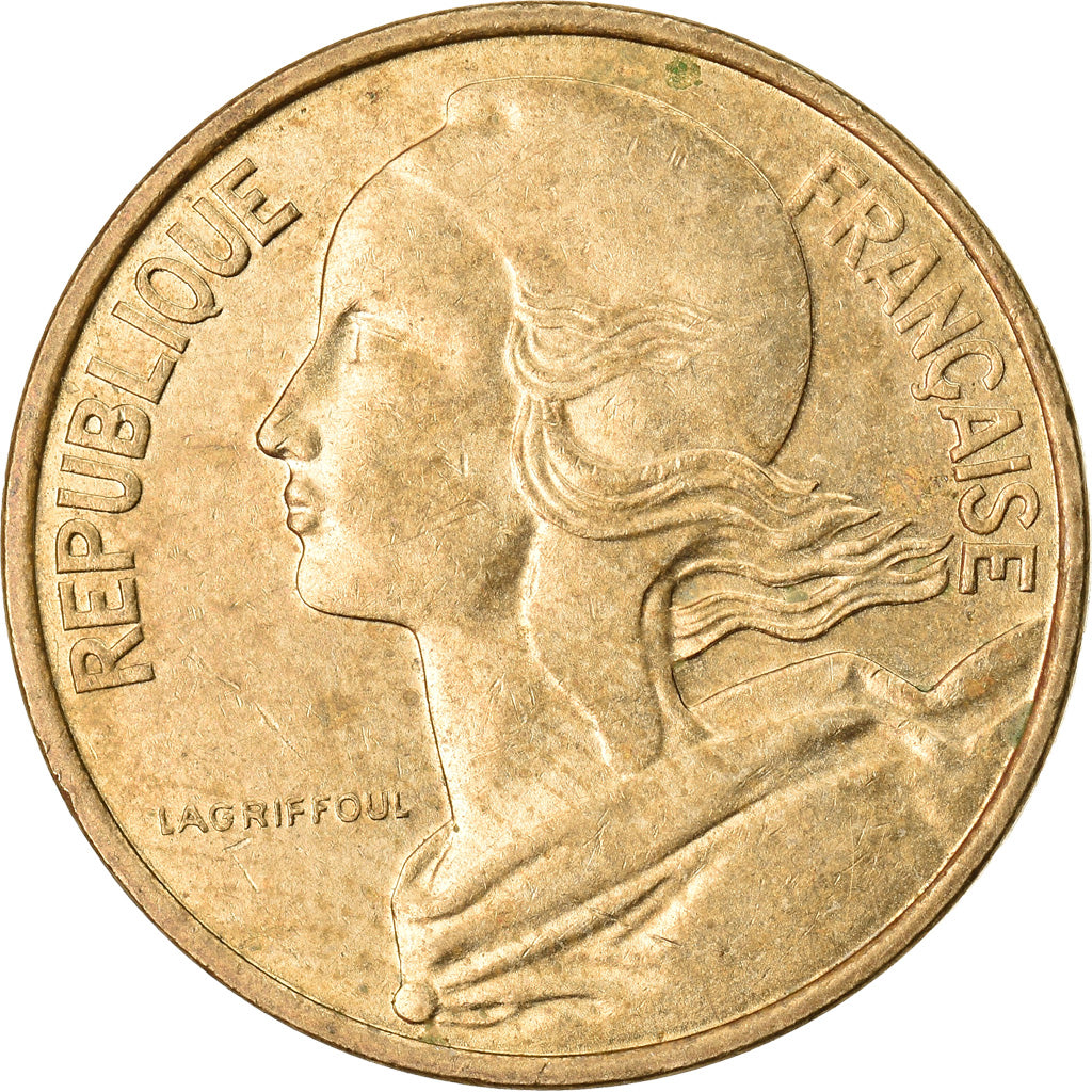 Munten, Frankrijk, Marianne, 10 Centimes, 2000, Paris, ZF, Aluminum-Bronze