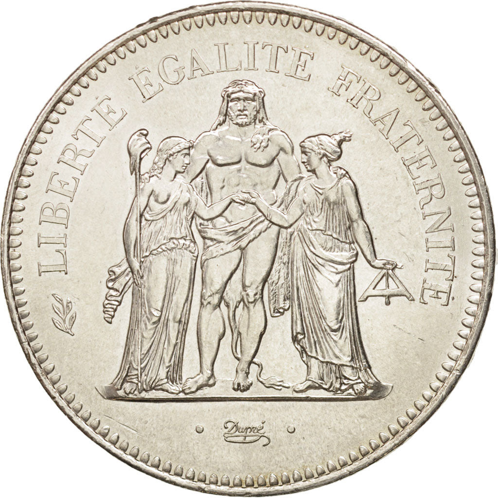 Monnaie, France, Hercule, 50 Francs, 1974, Paris, SUP, Argent, KM:941.1