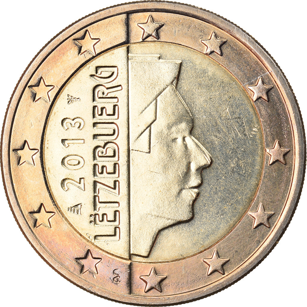Lussemburgo, 2 Euro, 2013, SPL, Bi-metallico, KM:New
