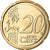 Luxemburg, 20 Euro Cent, 2013, UNZ, Messing, KM:New