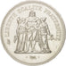 France, Hercule, 50 Francs, 1975, Paris, AU(55-58), Silver, KM:941.1,Gadoury 882