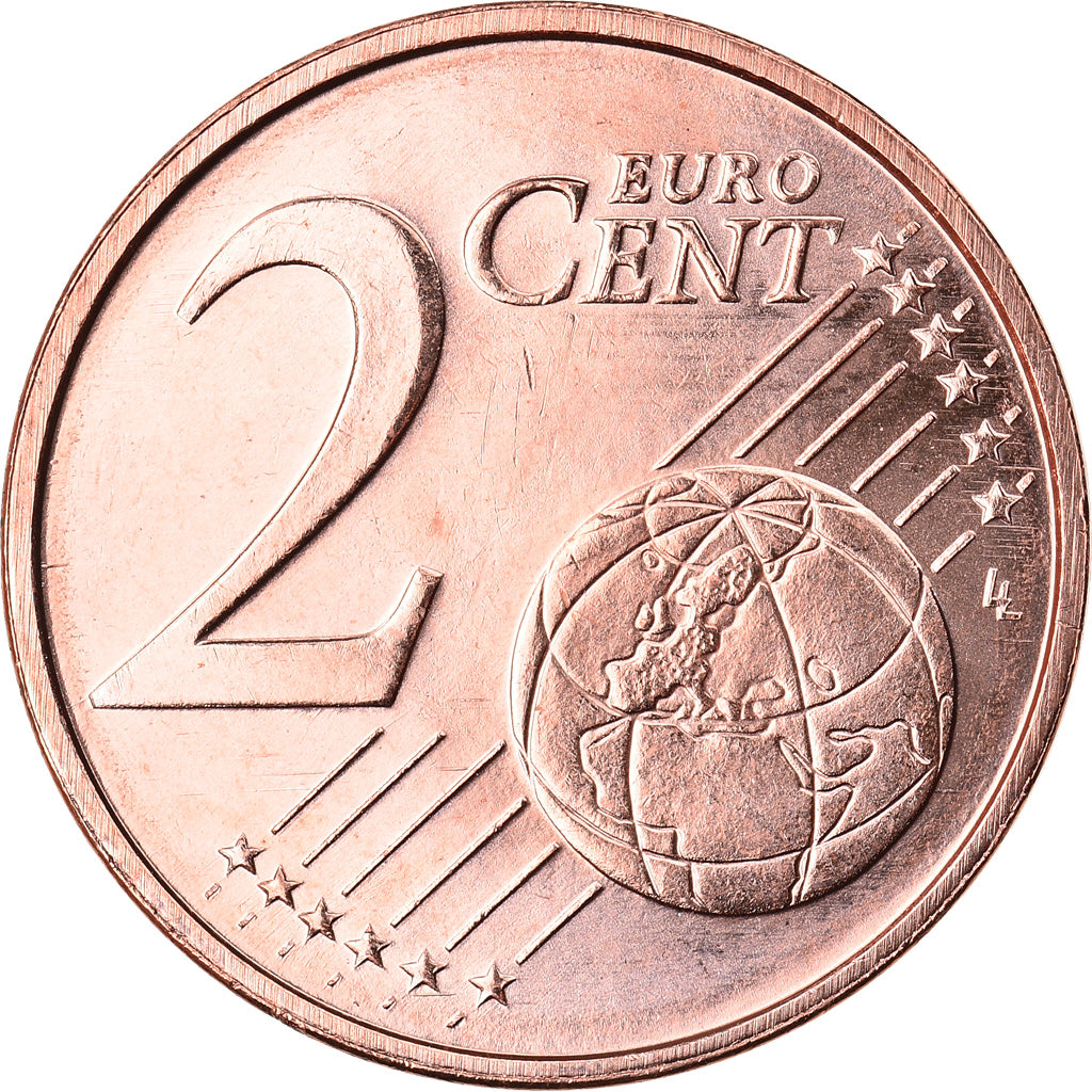 Lussemburgo, 2 Euro Cent, 2013, SPL, Acciaio placcato rame, KM:New