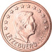 Lussemburgo, Euro Cent, 2013, SPL, Acciaio placcato rame, KM:New