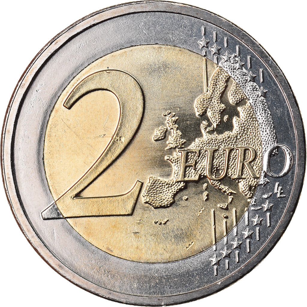 Luxemburg, 2 Euro, 2014, VZ, Bi-Metallic, KM:New
