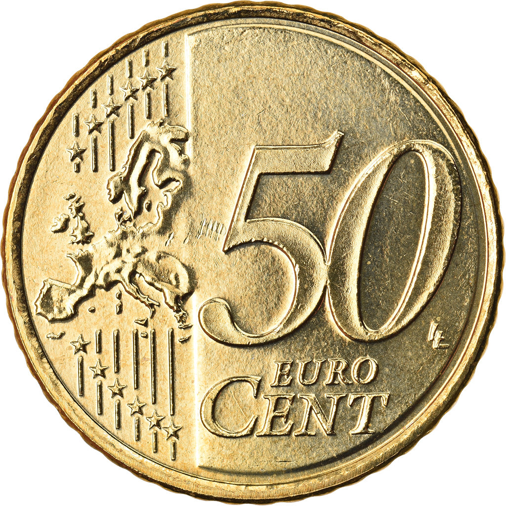Luxemburg, 50 Euro Cent, 2014, UNC-, Tin, KM:New
