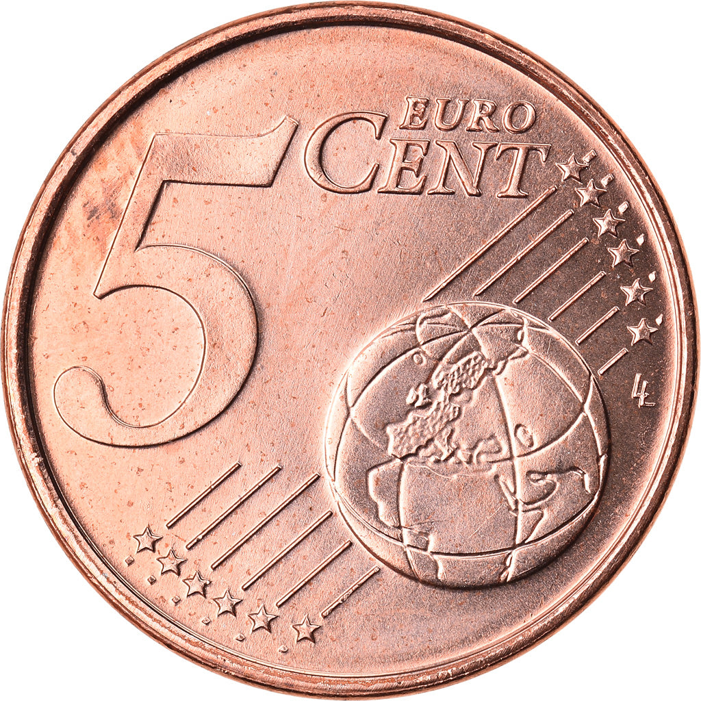Luxemburg, 5 Euro Cent, 2014, UNC-, Copper Plated Steel, KM:New