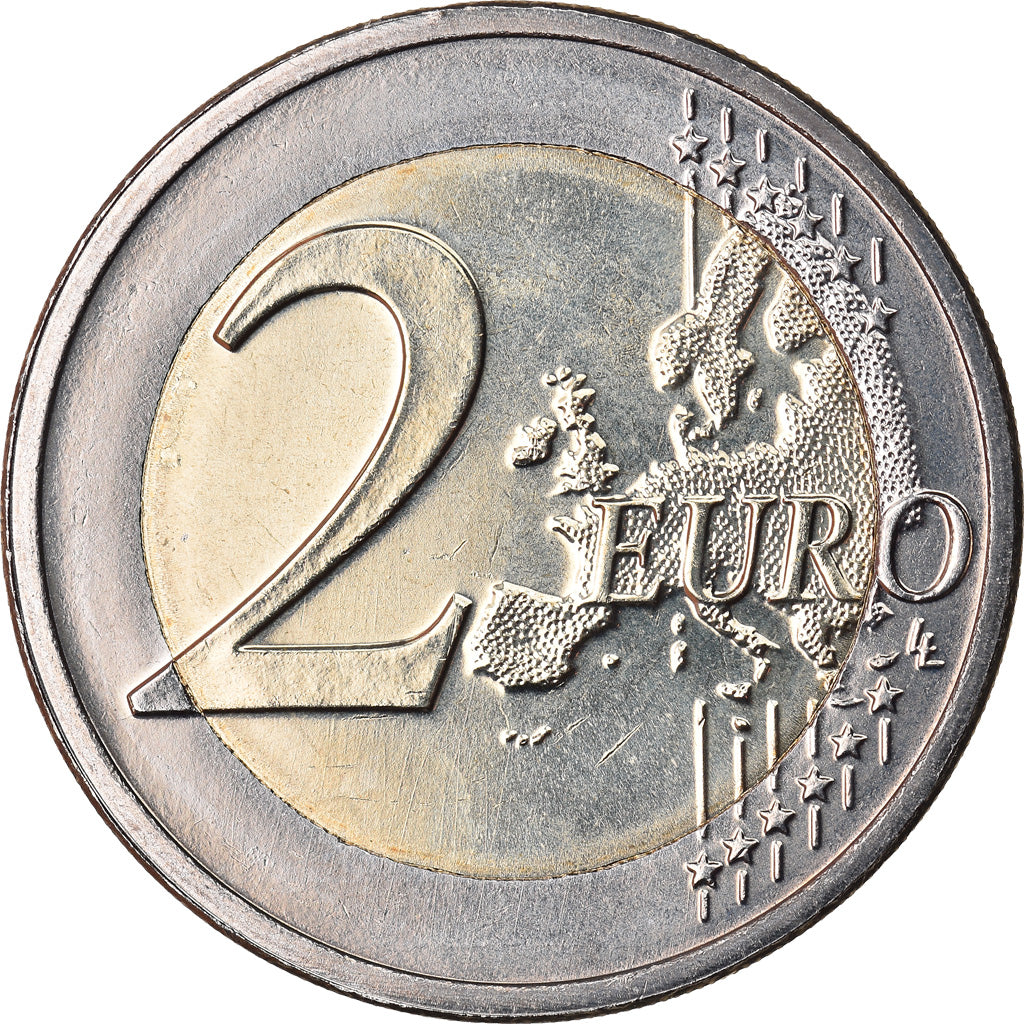 Luxemburg, 2 Euro, 2015, UNZ, Bi-Metallic, KM:New