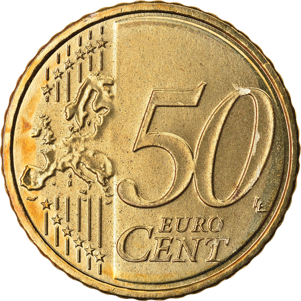 Luxemburgo, 50 Euro Cent, 2015, SC, Latón, KM:New