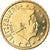 Luxemburg, 10 Euro Cent, 2015, UNZ, Messing, KM:New