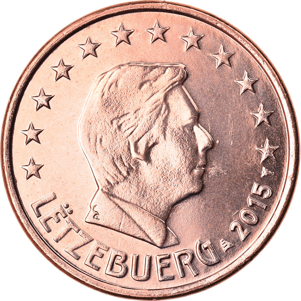 Lussemburgo, 5 Euro Cent, 2015, SPL, Acciaio placcato rame, KM:New