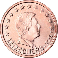 Luxembourg, 2 Euro Cent, 2015, MS(63), Copper Plated Steel, KM:New