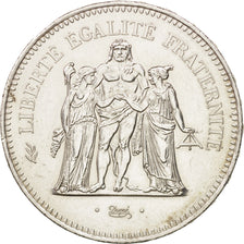 France, Hercule, 50 Francs, 1978, Paris, AU(55-58), Silver, KM:941.1,Gadoury 882