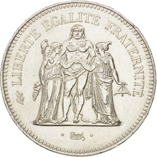France, Hercule, 50 Francs, 1979, Paris, AU(55-58), Silver, KM:941.1,Gadoury 882