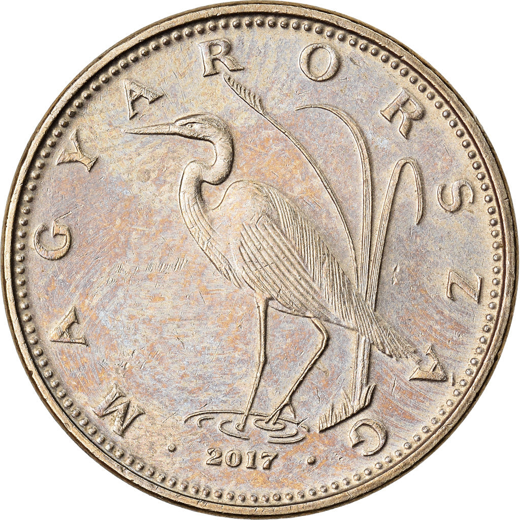 Moneda, Hungría, 5 Forint, 2017, MBC, Níquel - latón, KM:New
