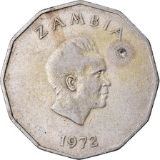 Monnaie, Zambie, 50 Ngwee, 1972, British Royal Mint, TB+, Copper-nickel, KM:16