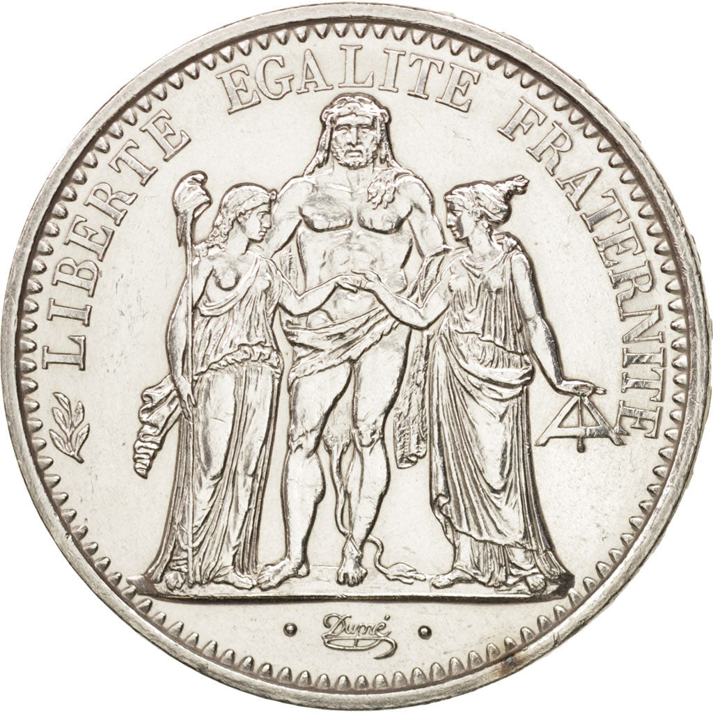 Frankreich, Hercule, 10 Francs, 1966, Paris, VZ, Silber, KM:932, Gadoury:813