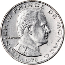 Moneta, Monaco, Rainier III, 1/2 Franc, 1978, BB+, Nichel, KM:145