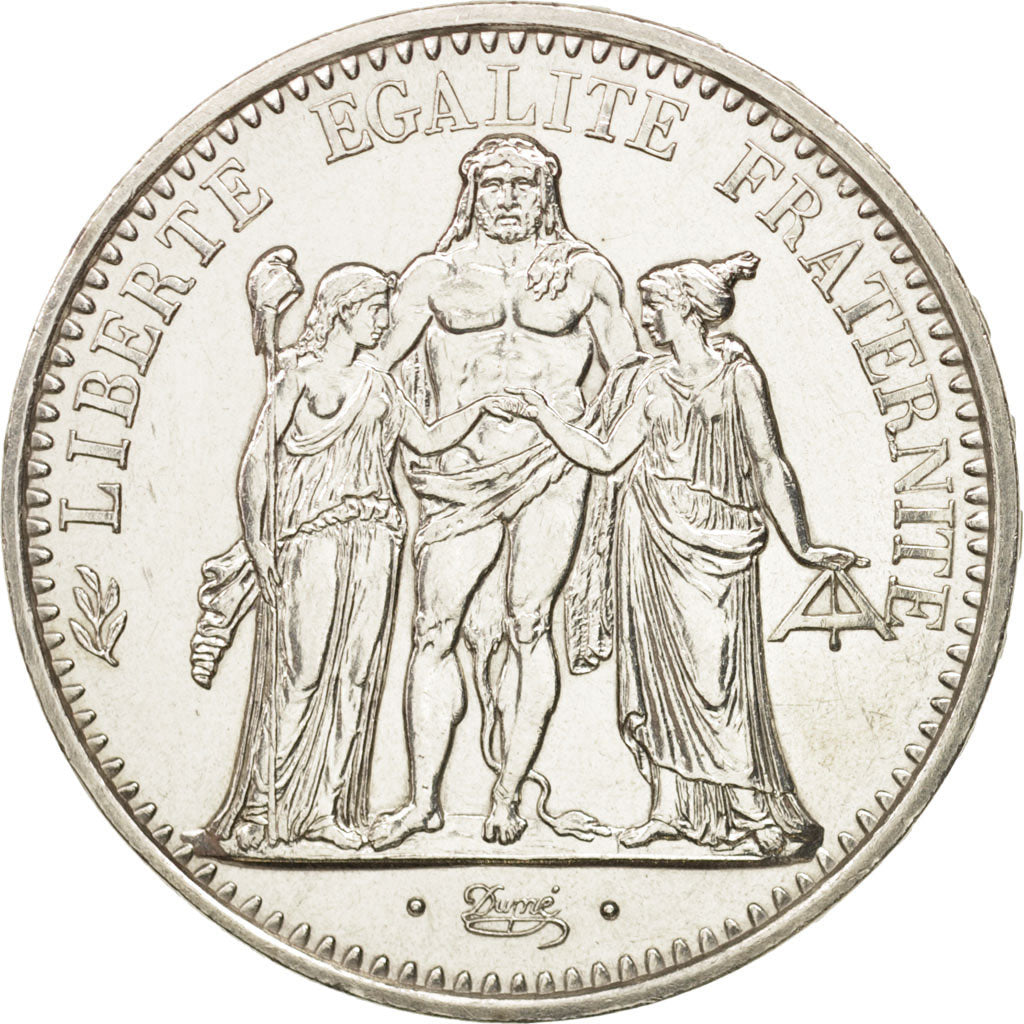 France, Hercule, 10 Francs, 1970, Paris, AU(55-58), Silver, KM:932, Gadoury:813