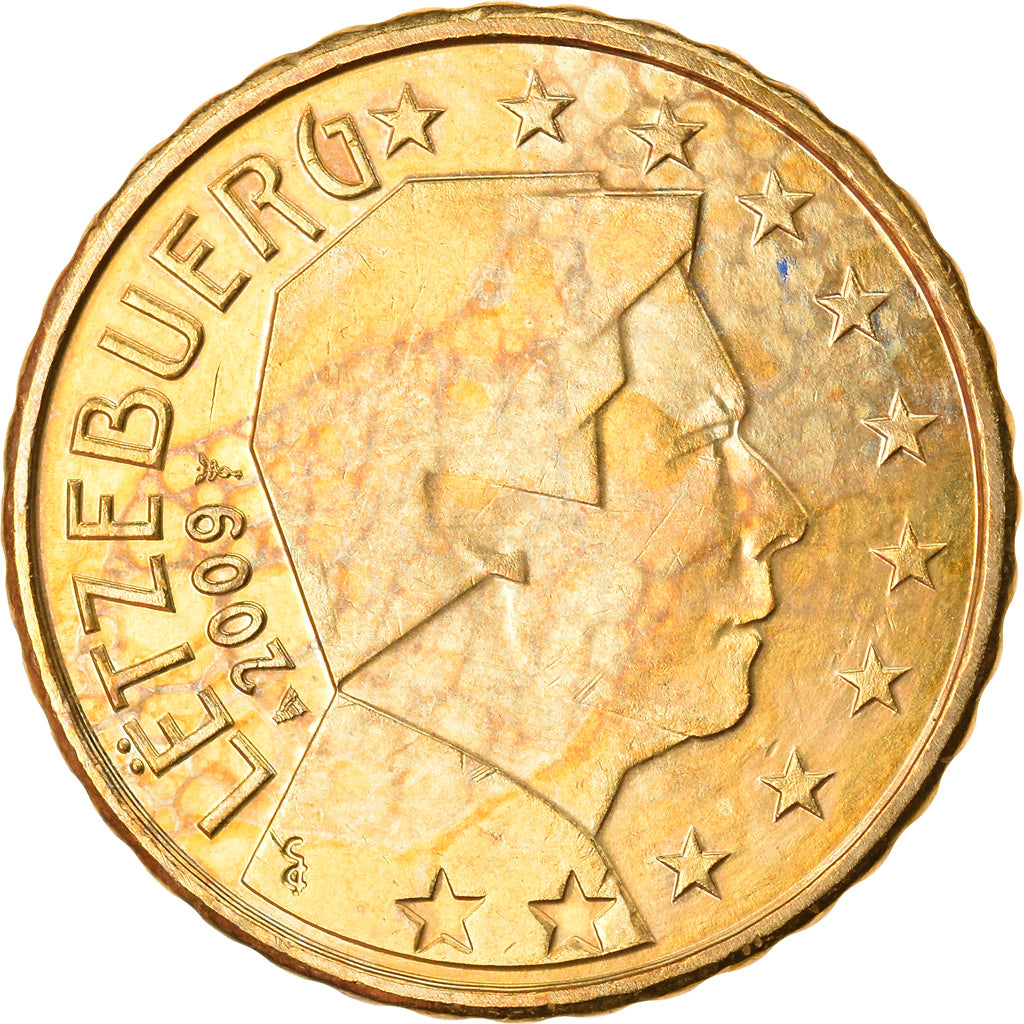 Luxembourg, 10 Euro Cent, 2009, SUP, Laiton, KM:89