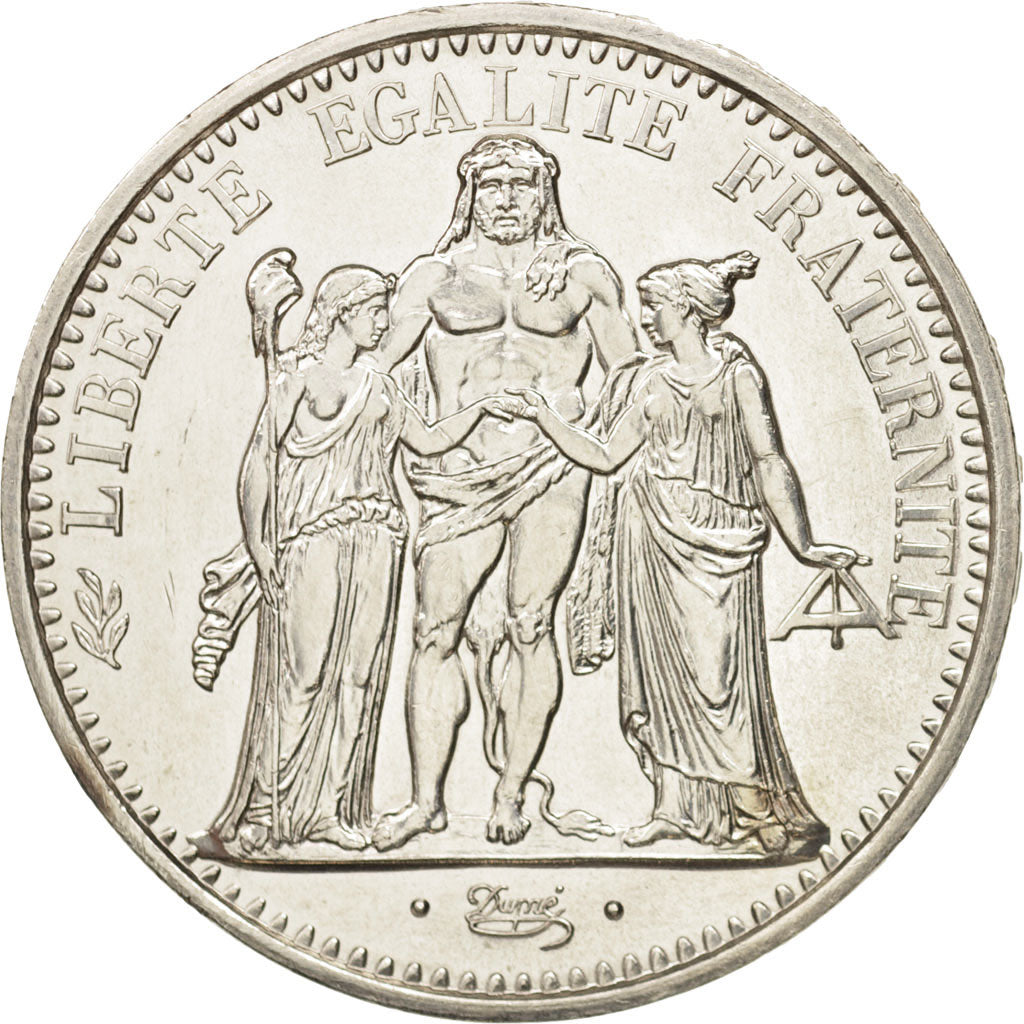 Frankreich, Hercule, 10 Francs, 1971, Paris, VZ, Silber, KM:932, Gadoury:813