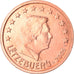 Luxemburg, 2 Euro Cent, 2009, VZ, Copper Plated Steel, KM:76