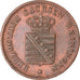 Monnaie, Etats allemands, SAXE-MEININGEN, Bernhard II, 1/2 Kreuzer, 1854, TTB