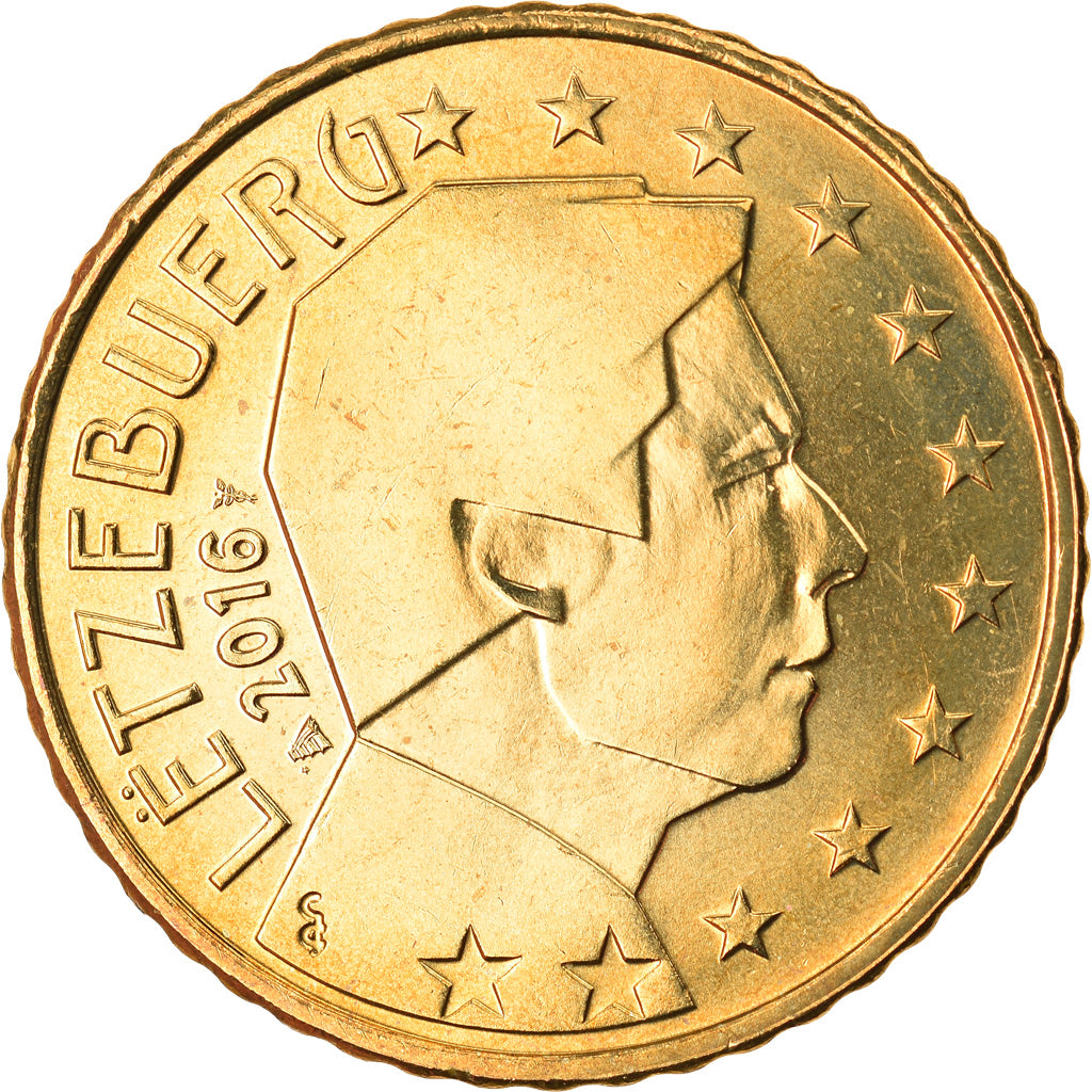 Lussemburgo, 50 Euro Cent, 2016, SPL, Ottone, KM:New