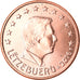Luxemburgo, 5 Euro Cent, 2016, MS(63), Aço Cromado a Cobre, KM:New