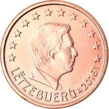 Lussemburgo, Euro Cent, 2016, SPL, Acciaio placcato rame, KM:New