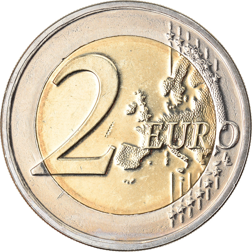 Luxembourg, 2 Euro, 2018, MS(63), Bi-Metallic, KM:New