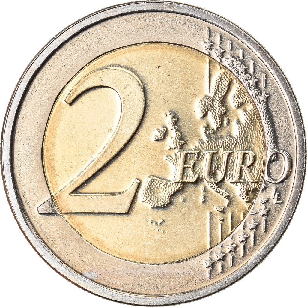 Luxemburgo, 2 Euro, 2018, SC, Bimetálico, KM:New