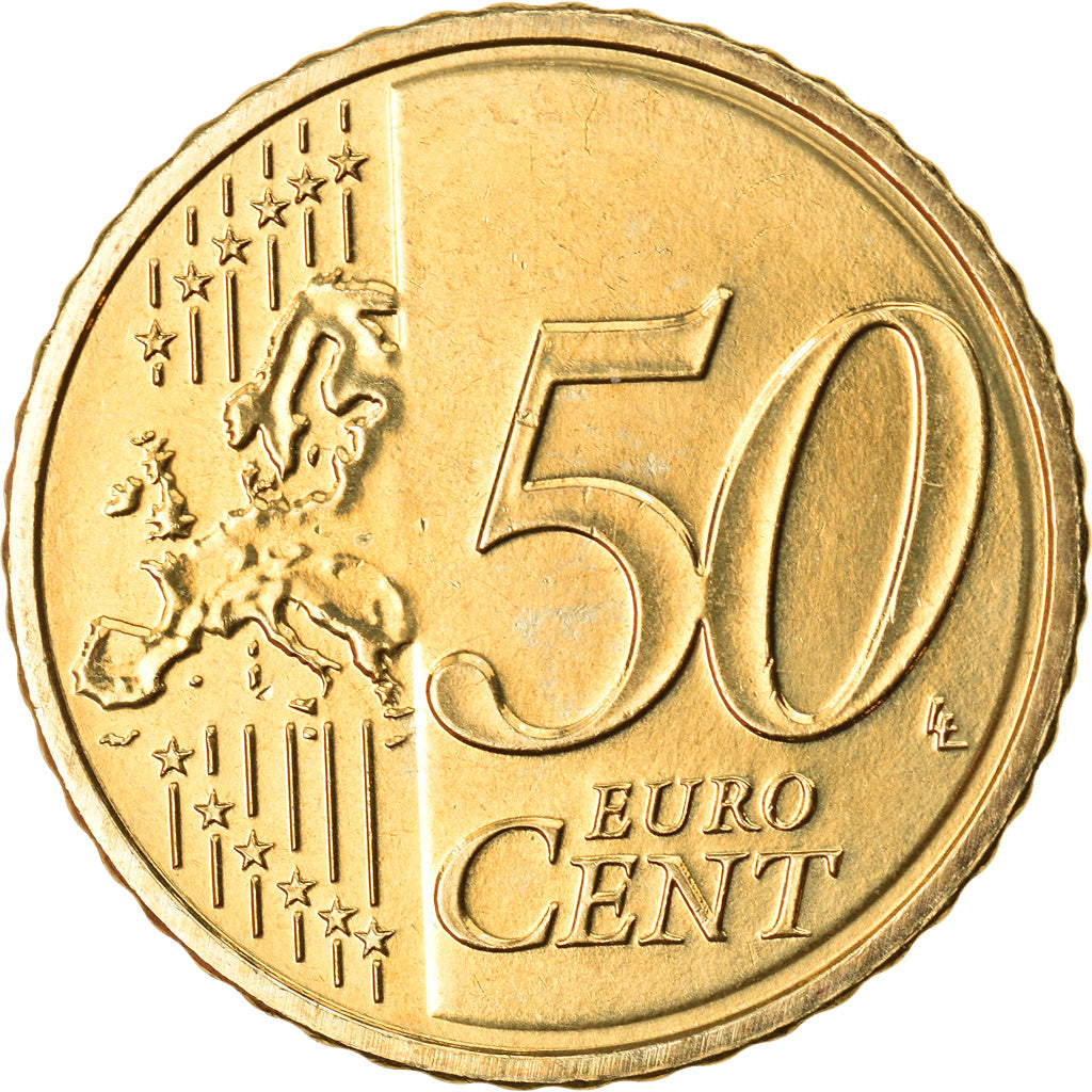 Lussemburgo, 50 Euro Cent, 2018, SPL, Ottone, KM:New