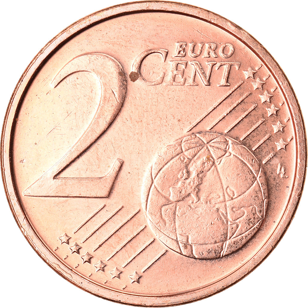 Luksemburg, 2 Euro Cent, 2018, MS(63), Miedź platerowana stalą, KM:New