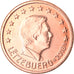 Lussemburgo, Euro Cent, 2018, SPL, Acciaio placcato rame, KM:New