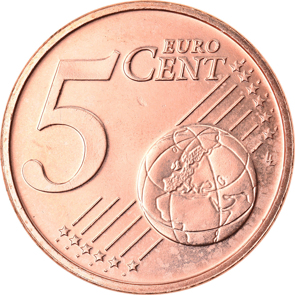 Luxemburg, 5 Euro Cent, 2019, UNZ, Copper Plated Steel, KM:New