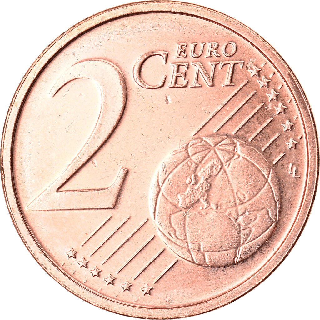 Lussemburgo, 2 Euro Cent, 2019, SPL, Acciaio placcato rame, KM:New