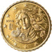 Italien, 10 Euro Cent, 2002, UNZ, Messing, KM:213