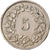 Moeda, Suíça, 5 Rappen, 1949, 1949, KM:26, EF(40-45)