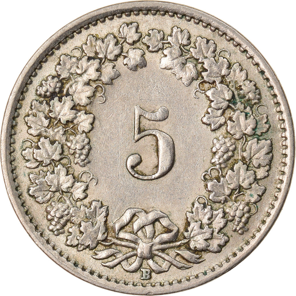 Monnaie, Suisse, 5 Rappen, 1952, Bern, TTB, Copper-nickel, KM:26