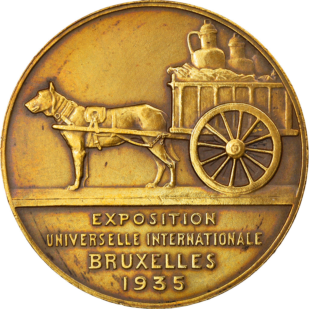 Belgium, Medal, Exposition universelle internationale de Bruxelles, Les