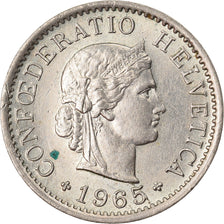Munten, Zwitserland, 5 Rappen, 1965, Bern, ZF, Copper-nickel, KM:26