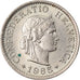 Munten, Zwitserland, 5 Rappen, 1965, Bern, ZF, Copper-nickel, KM:26