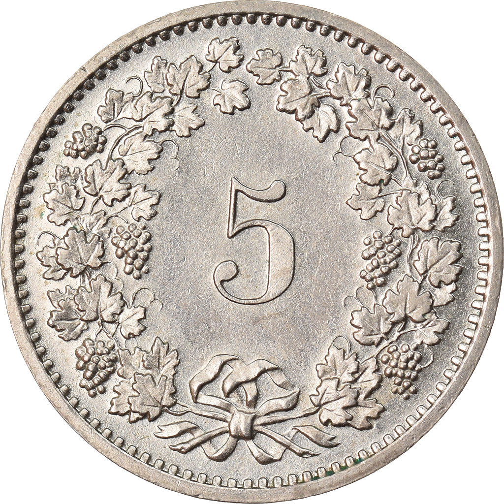 Monnaie, Suisse, 5 Rappen, 1974, Bern, BE, TTB, Copper-nickel, KM:26