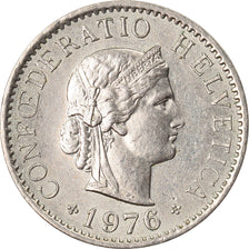 Moneta, Svizzera, 5 Rappen, 1976, Bern, BB, Rame-nichel, KM:26