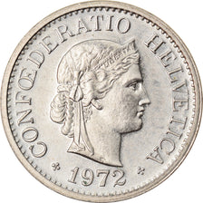Moneta, Svizzera, 10 Rappen, 1972, Bern, BB, Rame-nichel, KM:27
