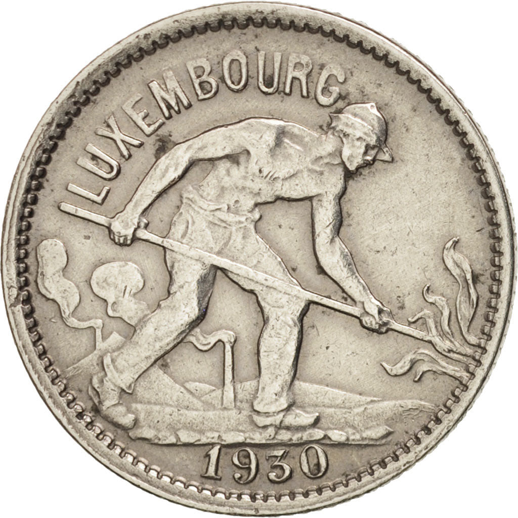 Coin, Luxembourg, Charlotte, 50 Centimes, 1980, AU(50-53), Nickel, KM:43