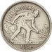 Coin, Luxembourg, Charlotte, 50 Centimes, 1980, AU(50-53), Nickel, KM:43