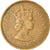 Moneta, Hong Kong, Elizabeth II, 10 Cents, 1968, BB, Nichel-ottone, KM:28.1