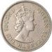 Moeda, Hong Kong, Elizabeth II, 50 Cents, 1960, EF(40-45), Cobre-níquel